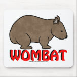 Wombat Logo Mousepad