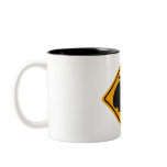 Wombat X-ing Road Sign mugs