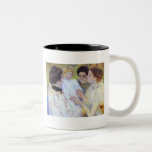 Women Admiring a Child. 1897, Mary Cassatt Coffee Mug