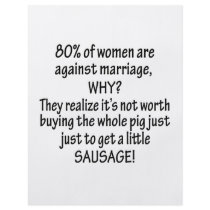 Women Against Marriage Personalized Flyer