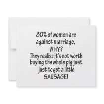 Women Against Marriage Invitations