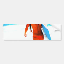 Women Body Boarders Rule Bumper Sticker