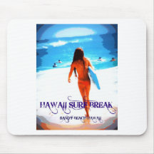 Women Body Boarders Rule Mousepad