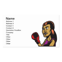 Women Box Too Business Card