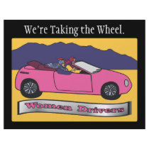 Women Drivers ~ We're Taking the Wheel Flyers