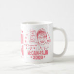 Women for McCain Palin 2008 Mugs
