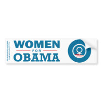 Women for Obama Bumper Stickers