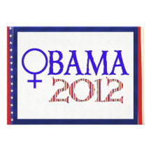 WOMEN FOR OBAMA PERSONALIZED ANNOUNCEMENT