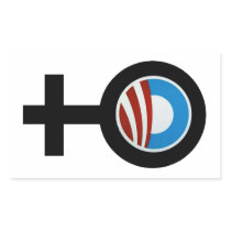 WOMEN FOR OBAMA STICKERS
