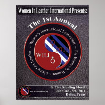 Women In Leather International Leather Fest Print