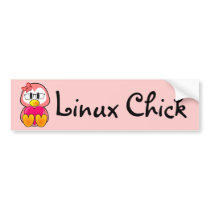 Women in Open Source Computer Technologies Bumper Sticker