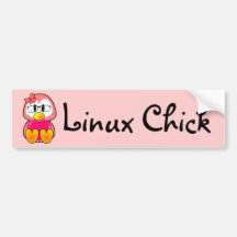Women in Open Source Computer Technologies Bumper Sticker