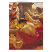 Women of Madura at a Fountain Greeting Card