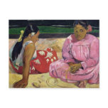 Women of Tahiti, On the Beach, 1891 Post Card