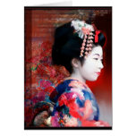 Women of the world: Geisha notecard