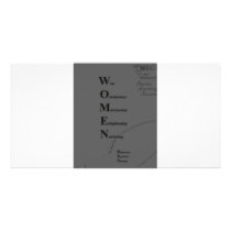 Women Picture Card