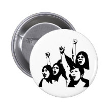 Women Power Pinback Buttons