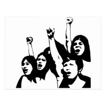 Women Power Postcard