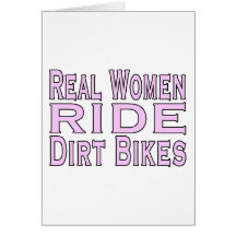 Women Ride Bikes Greeting Cards