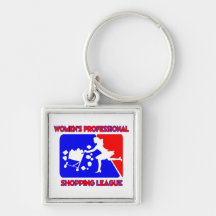 Women’s Professional Shopping League Key Chains