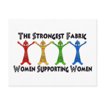 Women Supporting Women Post Card