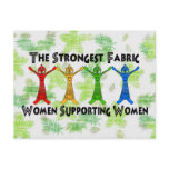 Women Supporting Women Postcard