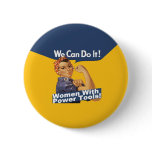 Women w Power Tools button