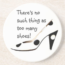 Women Who Love Shoes Coasters