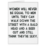 Women Will Never Be Equal To Men