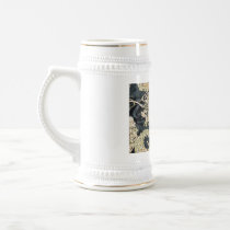 Women with Daisies Art Nouveau Coffee Mugs