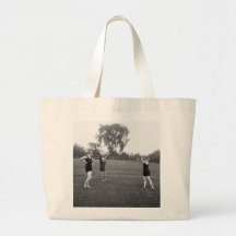 Women's 1920s Golf Fashion Tote Bags