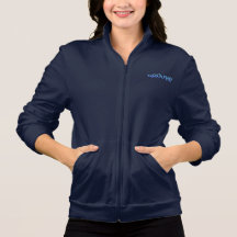 Women's American Apparel California Fleece Zip Jog Tshirt