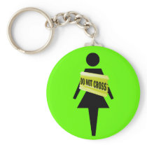 Women's attitude funny image keyring