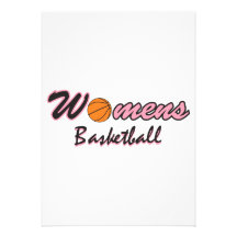 womens basketball logo graphic pink personalized announcement
