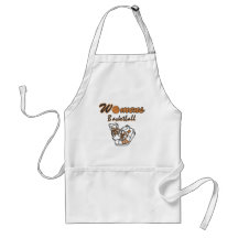 Women's Basketball Shoes T-shirts and Gifts Aprons