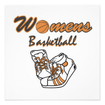 Women's Basketball Shoes T-shirts and Gifts Announcement