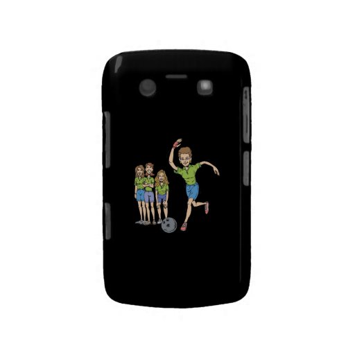 Womens Bowling Team Blackberry Bold Cases