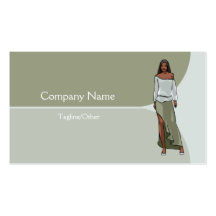 Women's Clothing 2 Business Card Templates