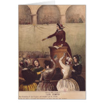 Women's Club, c.1848 Greeting Card