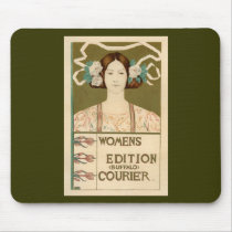 Women's Edition of the Buffalo Courier Mouse Pad
