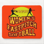 Women's Fastpitch Softball Mousepads