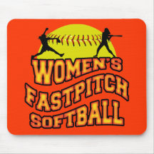 Women's Fastpitch Softball Mousepads