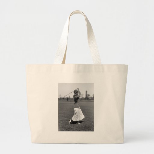 Women's Golf Fashion, 1910s Canvas Bags