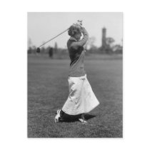 Women's Golf Fashion, 1910s Post Card