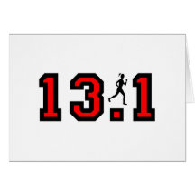 Womens half marathon card