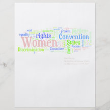 Women's rights flyer
