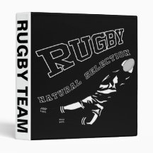 Women's Rugby #2 3 Ring Binders