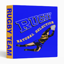 Women's Rugby #2 BY 3 Ring Binder