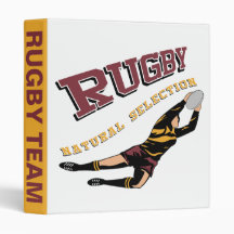 Women's Rugby #2 RY Vinyl Binder