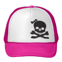 Womens Skull and Crossbones Hats
